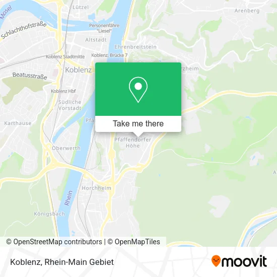 Карта Koblenz