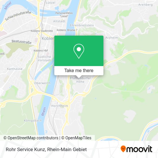 Карта Rohr Service Kunz
