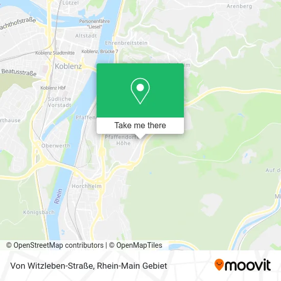 Карта Von Witzleben-Straße