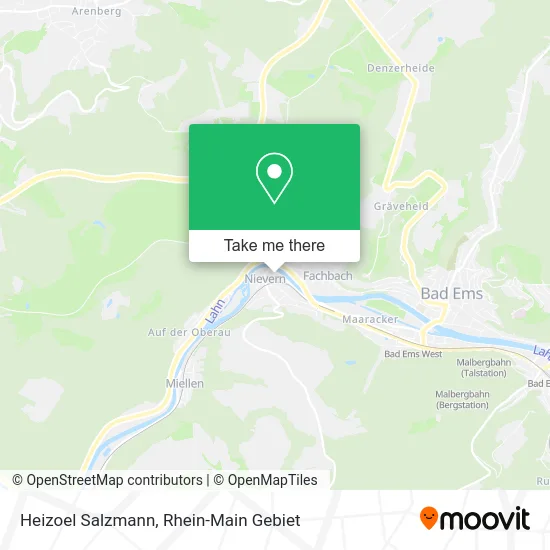 Карта Heizoel Salzmann