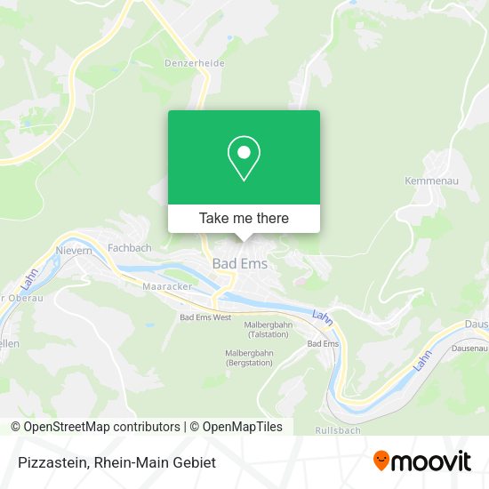 Карта Pizzastein