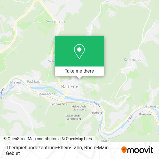 Карта Therapiehundezentrum-Rhein-Lahn
