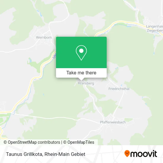 Карта Taunus Grillkota