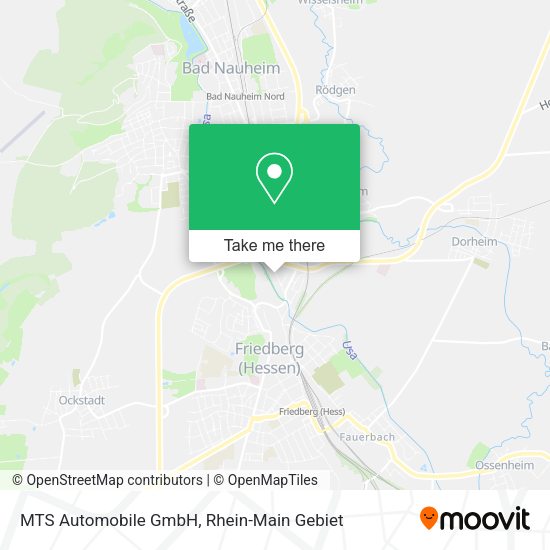 Карта MTS Automobile GmbH