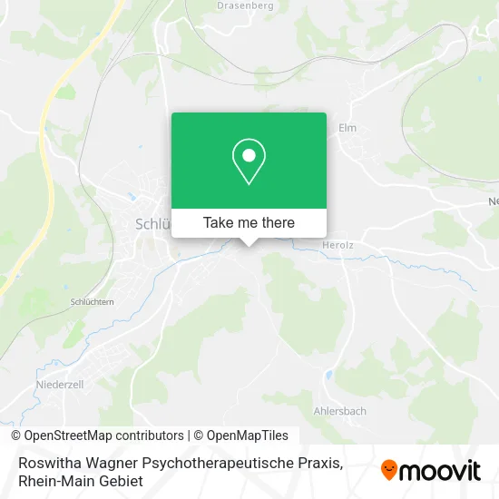 Карта Roswitha Wagner Psychotherapeutische Praxis