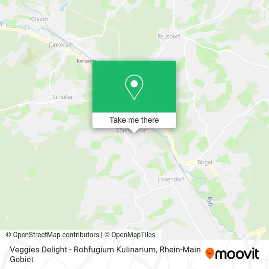 Карта Veggies Delight - Rohfugium Kulinarium