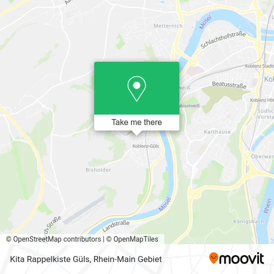 Карта Kita Rappelkiste Güls