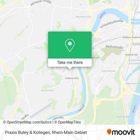 Карта Praxis Buley & Kollegen