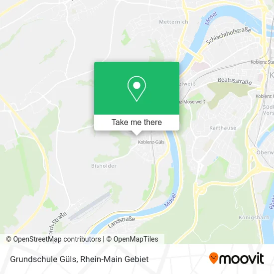 Карта Grundschule Güls