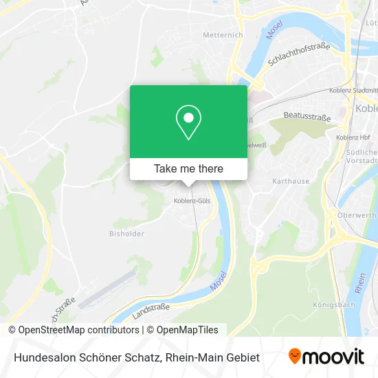 Карта Hundesalon Schöner Schatz