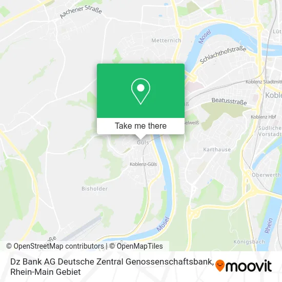 Карта Dz Bank AG Deutsche Zentral Genossenschaftsbank