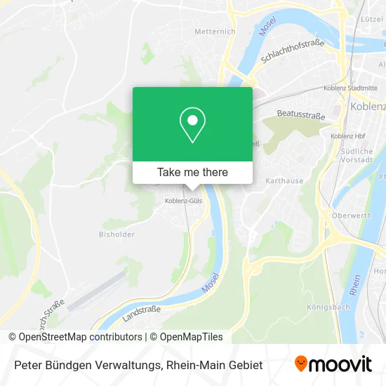 Карта Peter Bündgen Verwaltungs