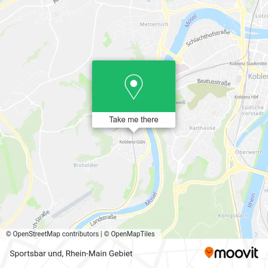 Карта Sportsbar und