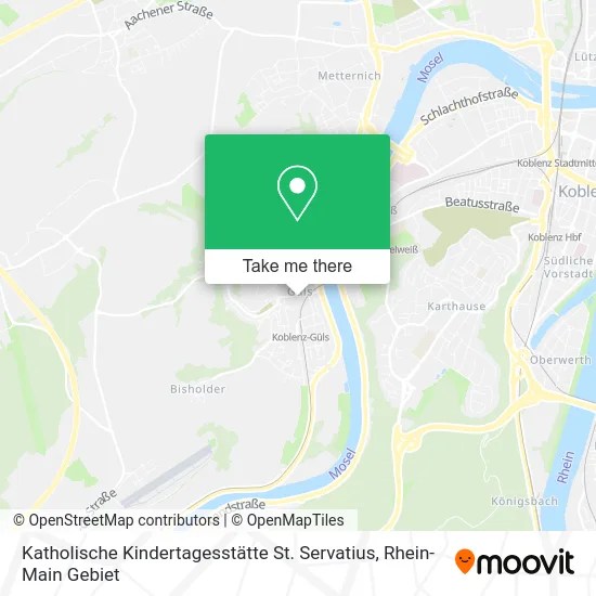 Карта Katholische Kindertagesstätte St. Servatius