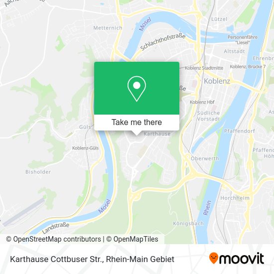 Карта Karthause Cottbuser Str.