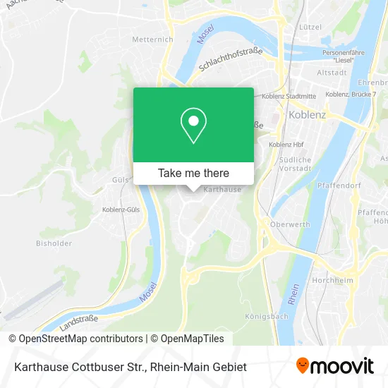 Карта Karthause Cottbuser Str.