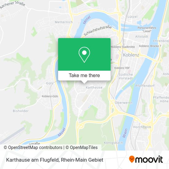 Карта Karthause am Flugfeld
