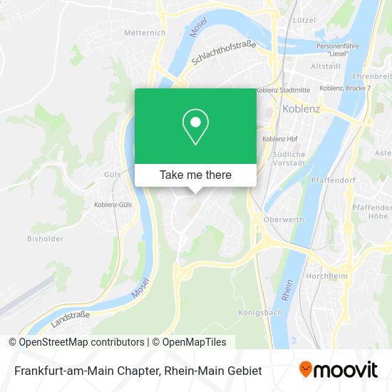 Карта Frankfurt-am-Main Chapter