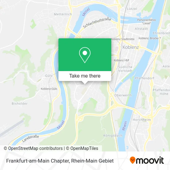 Карта Frankfurt-am-Main Chapter