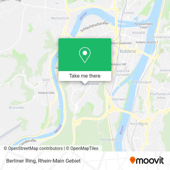 Карта Berliner Ring
