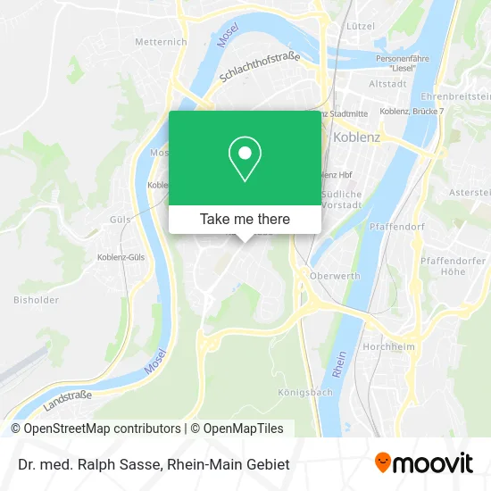 Карта Dr. med. Ralph Sasse