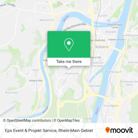 Eps Event & Projekt Service map