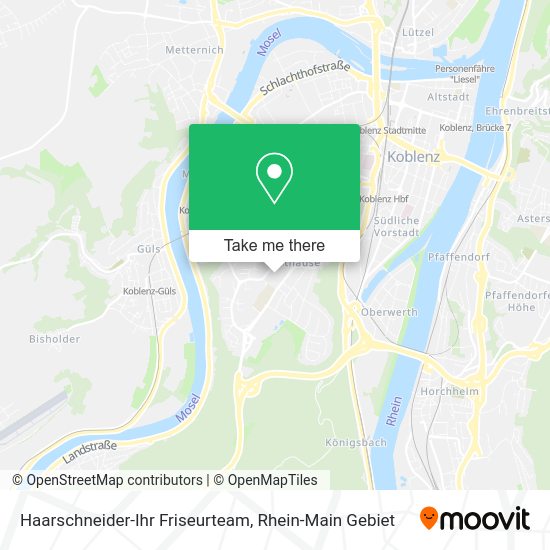 Карта Haarschneider-Ihr Friseurteam