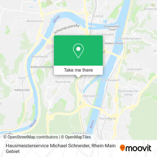 Карта Hausmeisterservice Michael Schneider