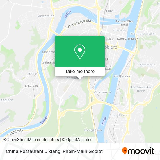 Карта China Restaurant Jixiang