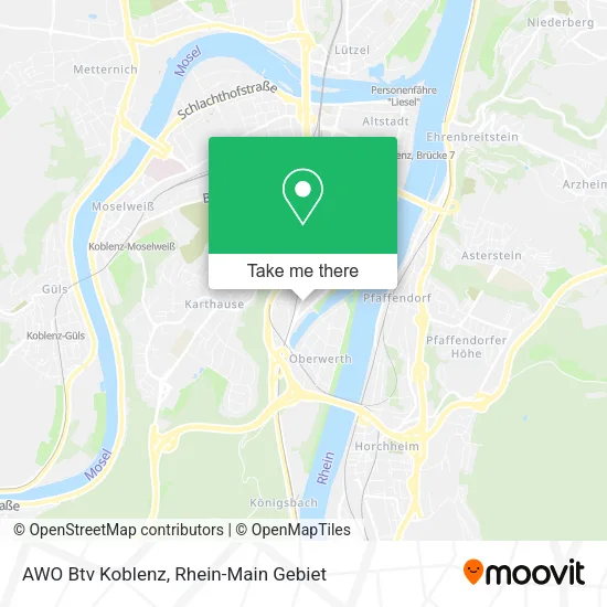 Карта AWO Btv Koblenz