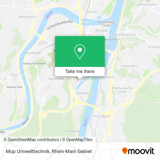 Карта Mup Umwelttechnik