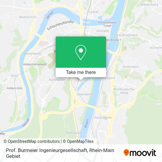 Карта Prof. Burmeier Ingenieurgesellschaft