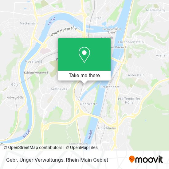 Карта Gebr. Unger Verwaltungs