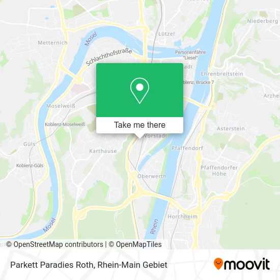 Карта Parkett Paradies Roth