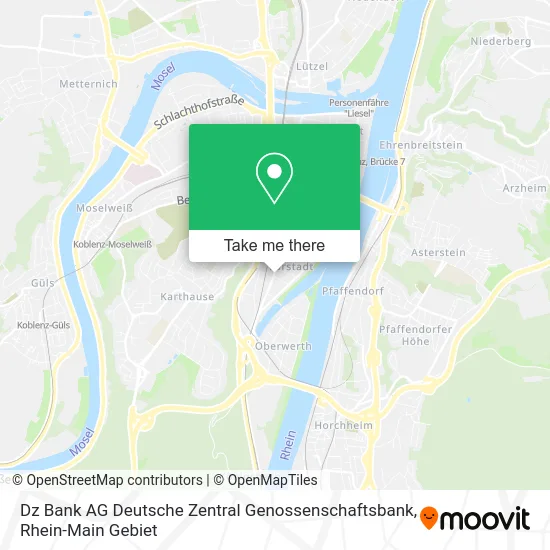 Карта Dz Bank AG Deutsche Zentral Genossenschaftsbank