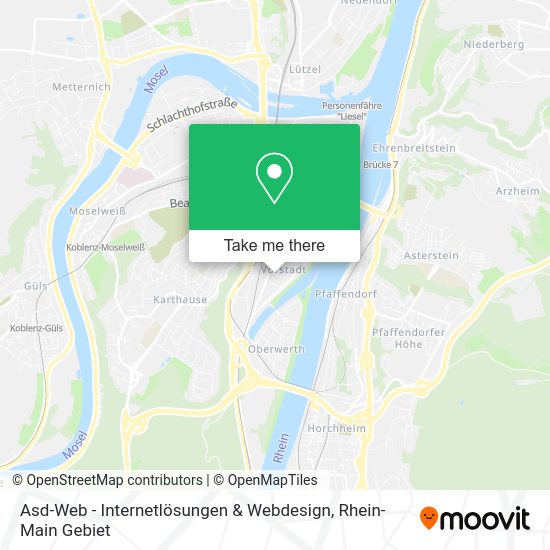 Карта Asd-Web - Internetlösungen & Webdesign