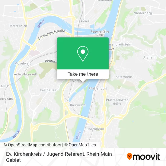 Карта Ev. Kirchenkreis / Jugend-Referent