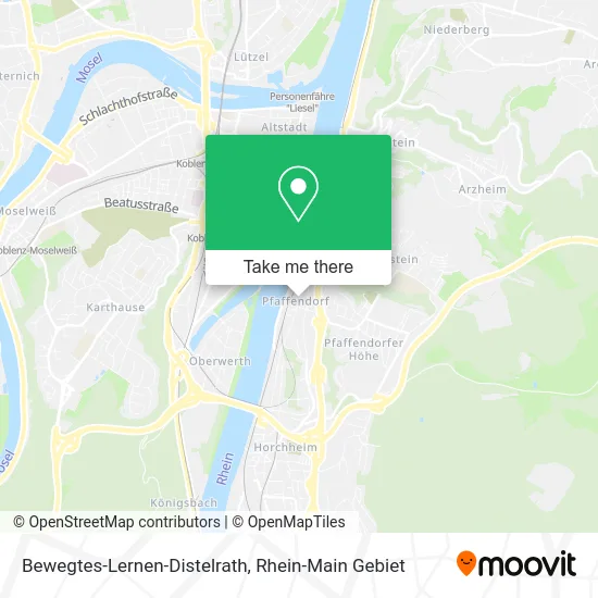 Карта Bewegtes-Lernen-Distelrath