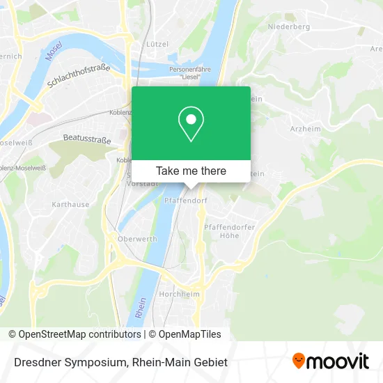 Карта Dresdner Symposium