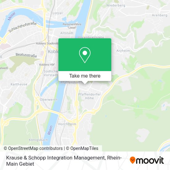 Карта Krause & Schopp Integration Management