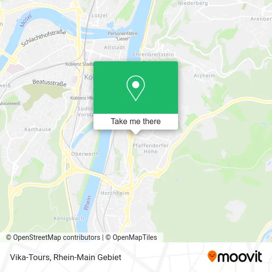 Карта Vika-Tours