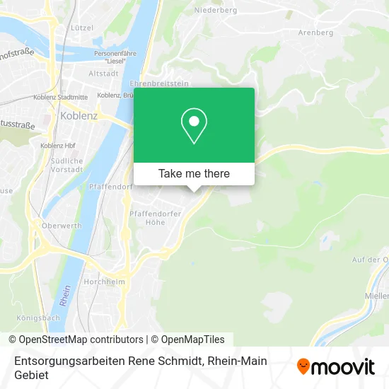 Карта Entsorgungsarbeiten Rene Schmidt