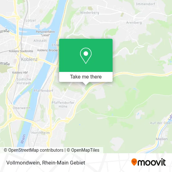 Карта Vollmondwein