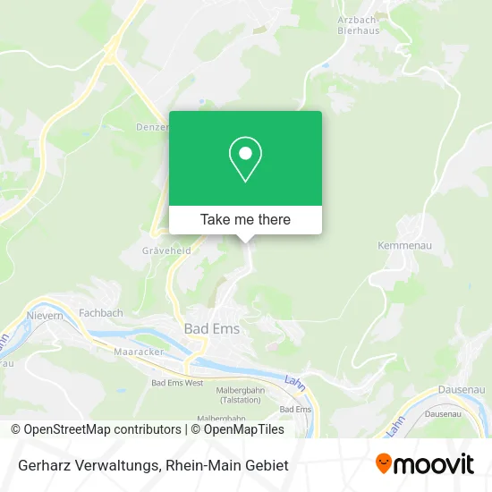 Карта Gerharz Verwaltungs