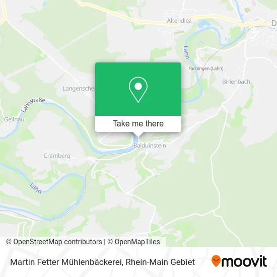 Карта Martin Fetter Mühlenbäckerei