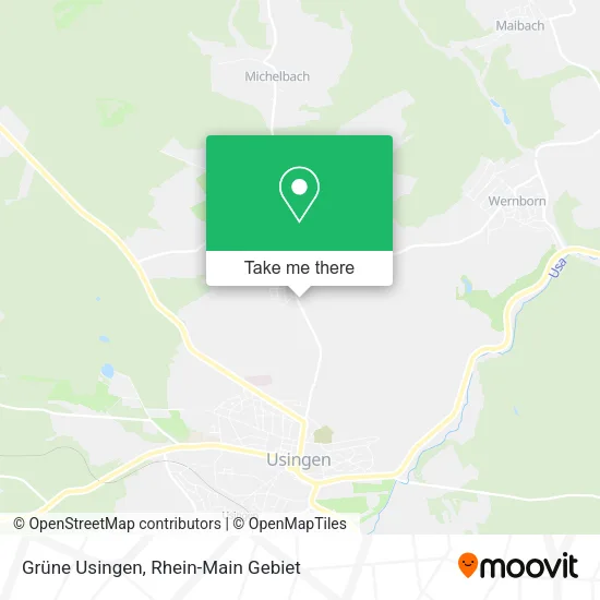 Карта Grüne Usingen