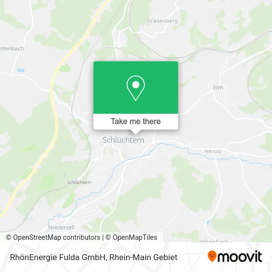 Карта RhönEnergie Fulda GmbH