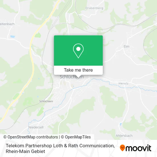 Карта Telekom Partnershop Loth & Rath Communication