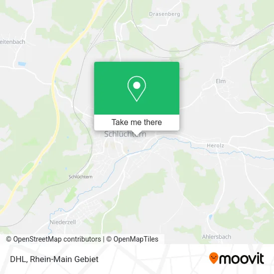 DHL map