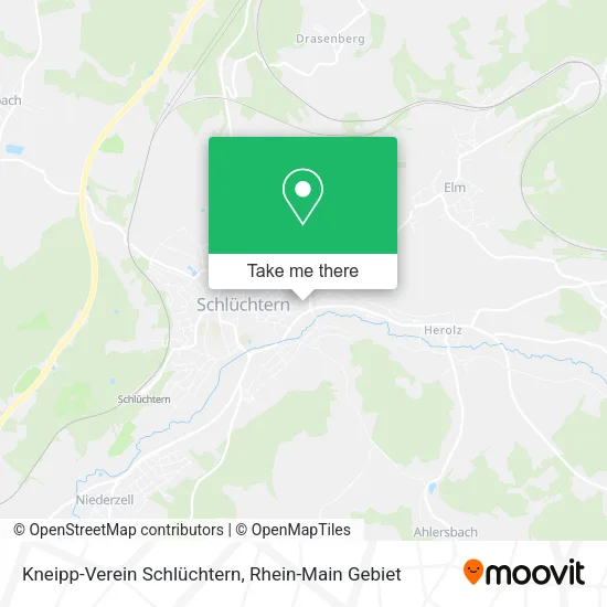 Карта Kneipp-Verein Schlüchtern